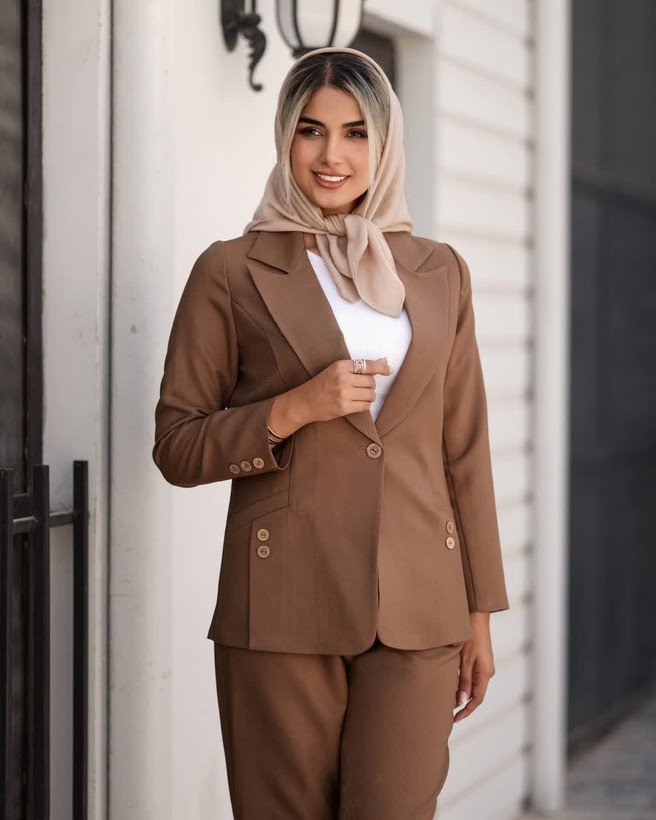 کت و شلوار مدل حورا